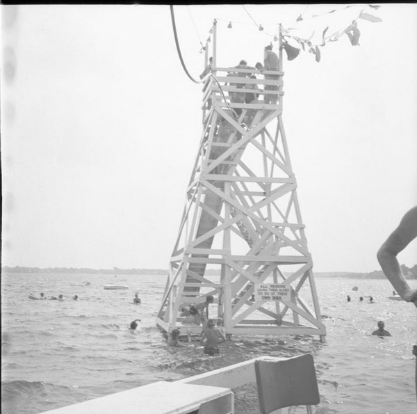 Groomes Bathing Beach - Old Photo (newer photo)